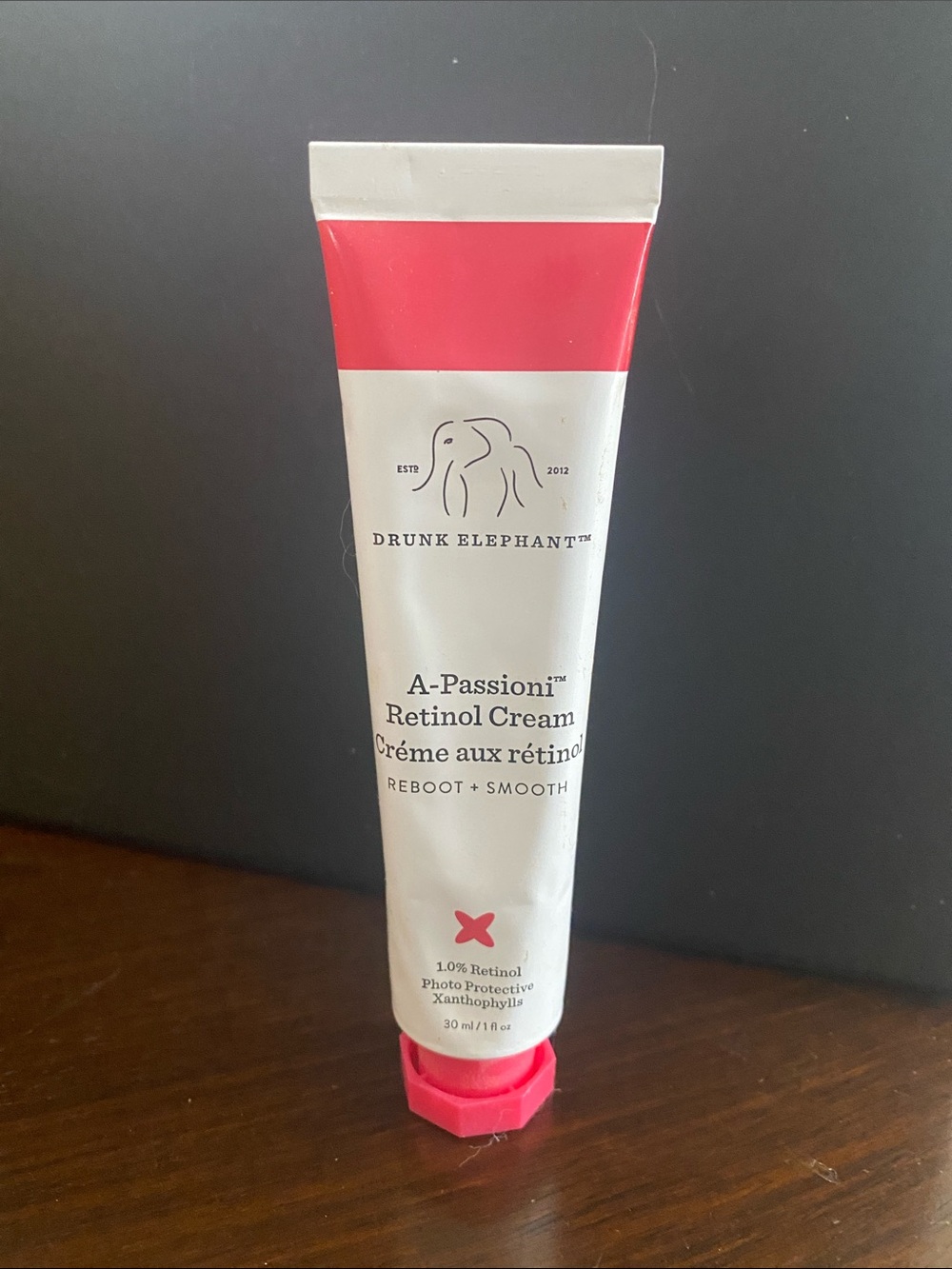Drunk Elephant A-Passioni Retinol Cream — White & Pink Packaging
